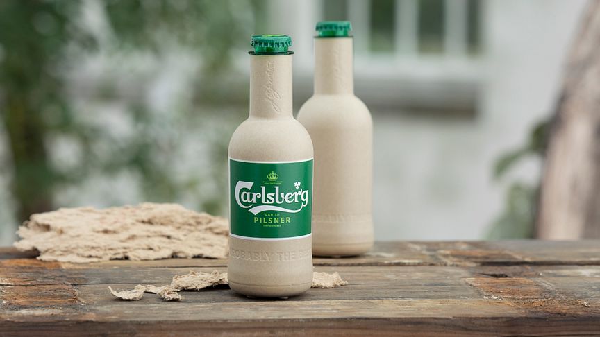 Carlsberg tar nästa steg med ölflaska i papper