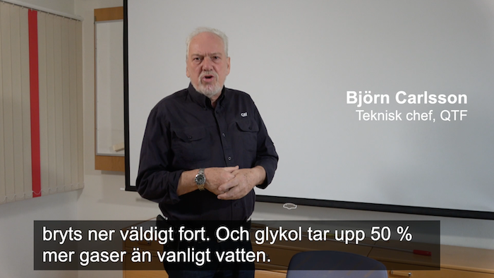 I videon nedan berättar Björn Carlsson hur syre bryter ner glykoler