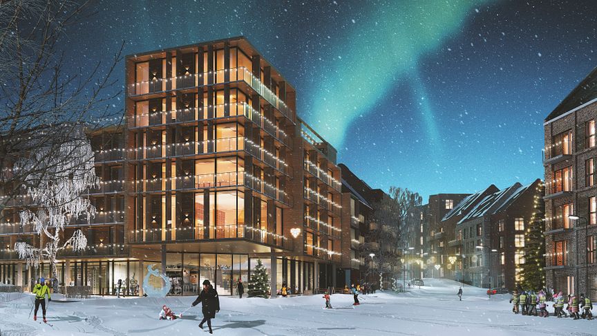 ​Arkitema ritar ny stadsdel i Östersund