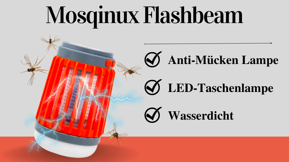 Mosqinux Flashbeam Test - Neuer Insektenvernichter vorgestellt