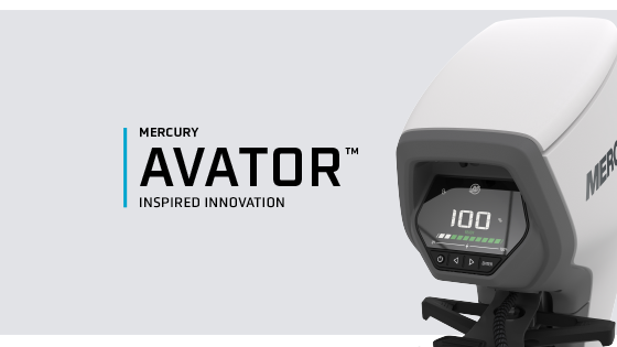 Mercury Marine præsenterer ny, stor vision med sin konceptserie af Avator™ el-påhængsmotorer