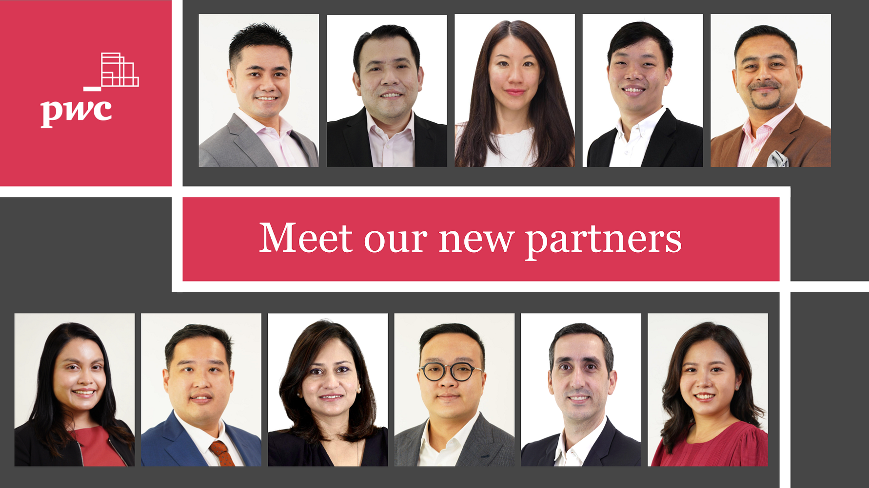 PwC welcomes 11 new partners in Singapore