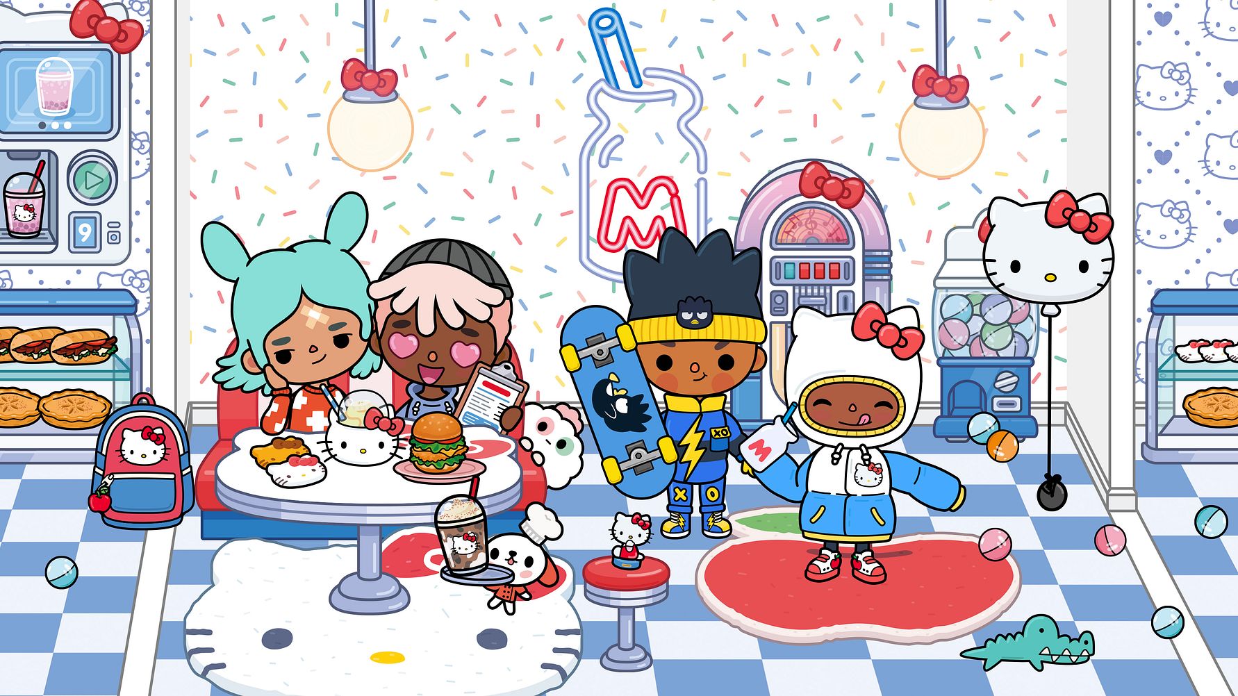 Toca Boca™ Welcomes SanrioⓇ's Hello KittyⓇ and Friends into the