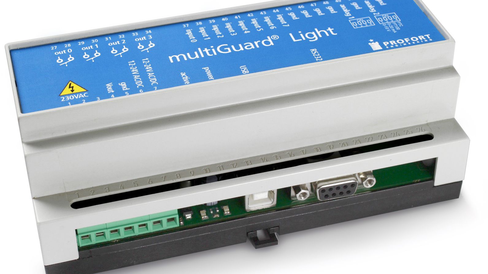 Bevæger sig ikke Fysik Blot Multiguard Light har numera USB-port | Induo AB