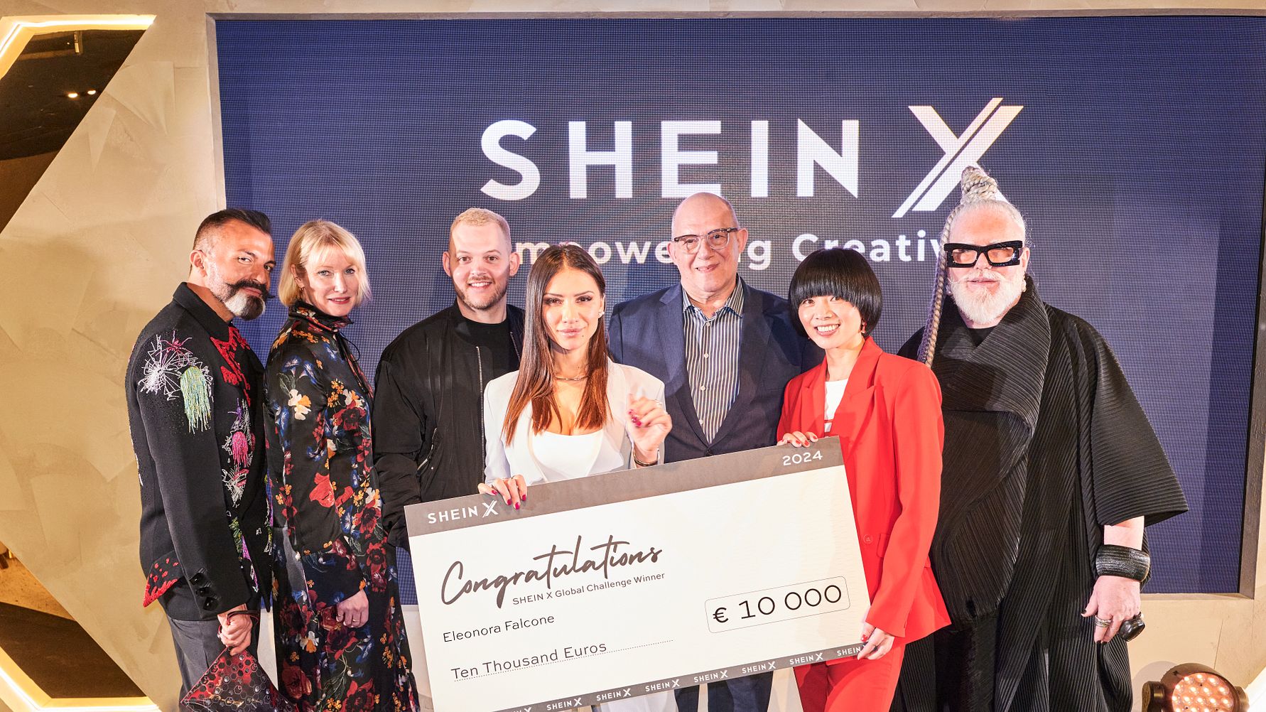 La stilista italiana Eleonora Falcone vince la SHEIN X Global Challenge 2024