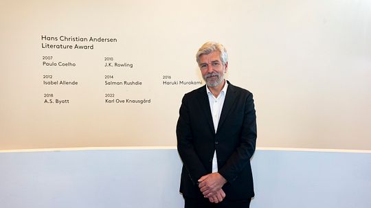Knausgård HCA Literature Award. Foto Lars E Andreasen