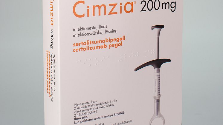 Cimzia förpackning