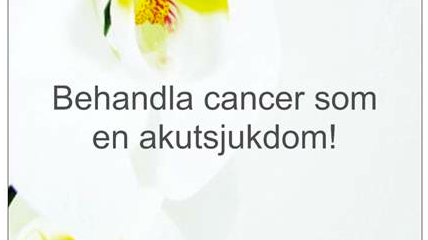 Nätverket mot cancer medverkar på Forskning och Hälsa i Kungsträdgården