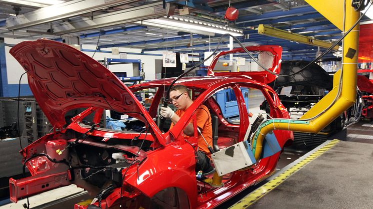 Fords ”Happy Seat” förbättrar arbetsmiljön i företagets europeiska fabriker 