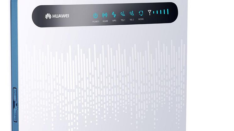 Huawei lanserar första 4G-routern i Sverige