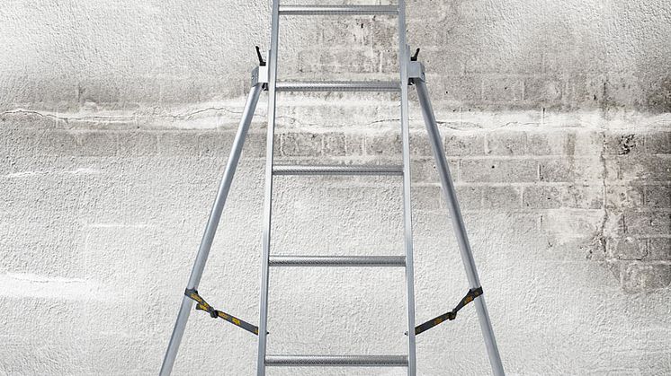 Ökad säkerhet med WIBE Ladders Nivåutjämnande Säkerhetsben