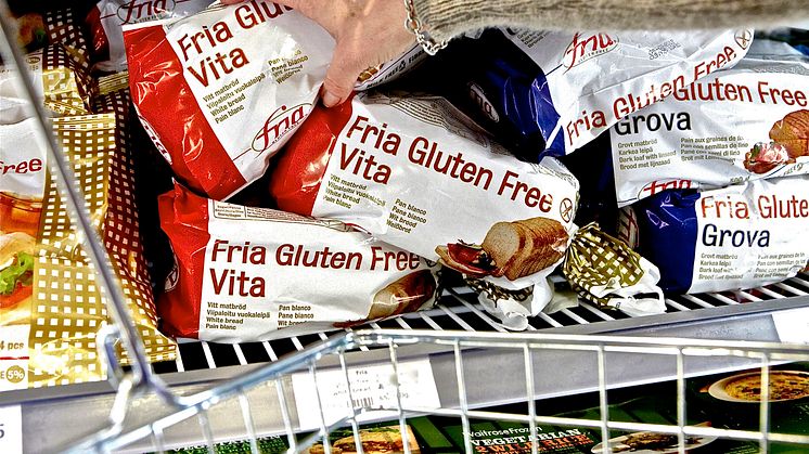 UK DEMAND FOR FRIA'S GLUTEN-FREE PRODUCTS