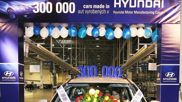 Hyundai nr 300.000 produsert i Europa