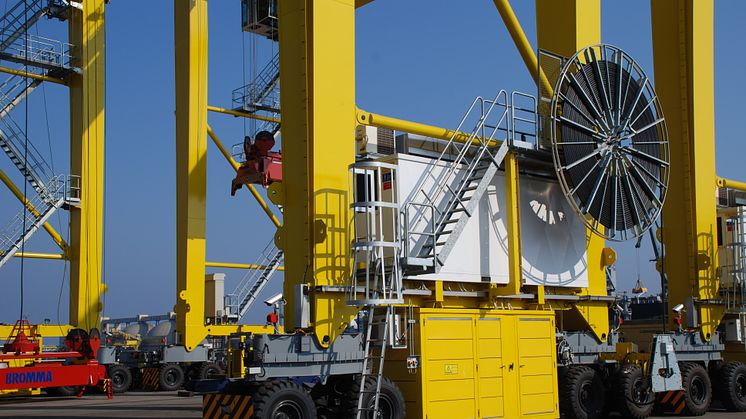 Cavotec wins cable reel orders from ZPMC for crane applications in Australia, Brazil and the UK