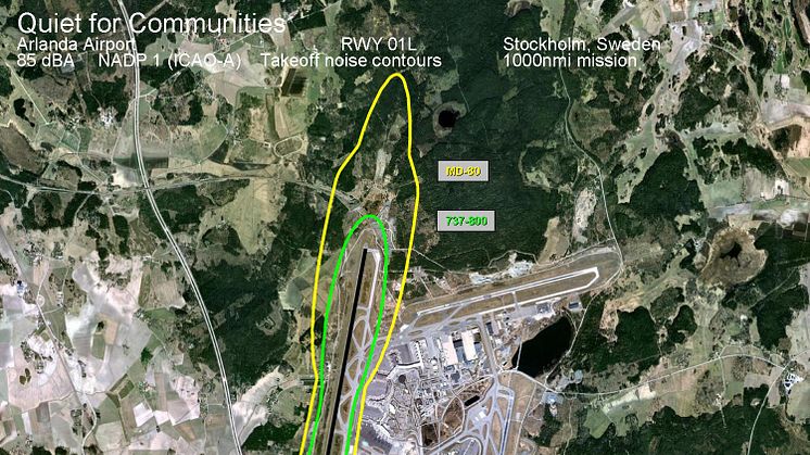 Norwegians sista MD80 lämnar imorgon – nya plan minskar ljud med hälften vid start på Arlanda flygplats