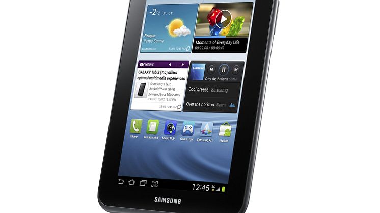 En folkplatta: Samsung släpper första surfplattan med Android 4.0