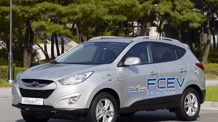 Hyundai tester FCEV teknologi i Norden