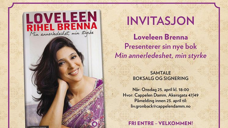 Lansering Loveleen Brenna
