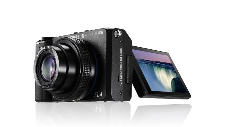 Smart Camera med inbyggd wifi: Det ser ljust ut för Samsung EX2F
