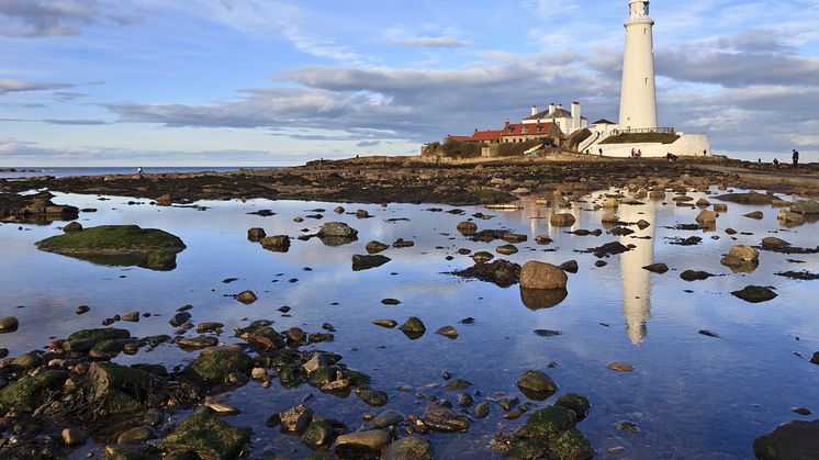 St. Mary’s Lighthouse at Whitley Bay - one of the locations for The Shakespeare Club's tour