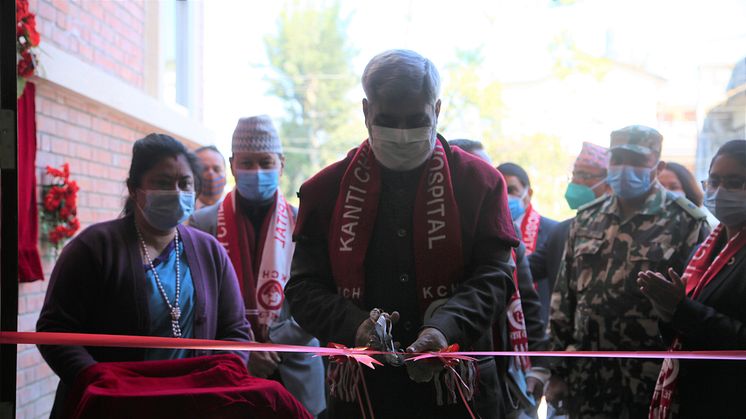 Innviet Nepals første barnepsykiatriske klinikk