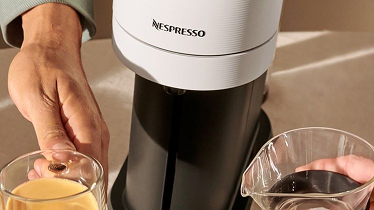 Nespresso lanserer enda en Vertuo-kaffekapsel som brygger en hel kanne kaffe, med kun et knappetrykk!