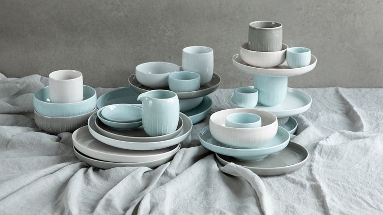 The new Joyn colour Mint Green fits perfectly into the colour pallette of the Arzberg collection.