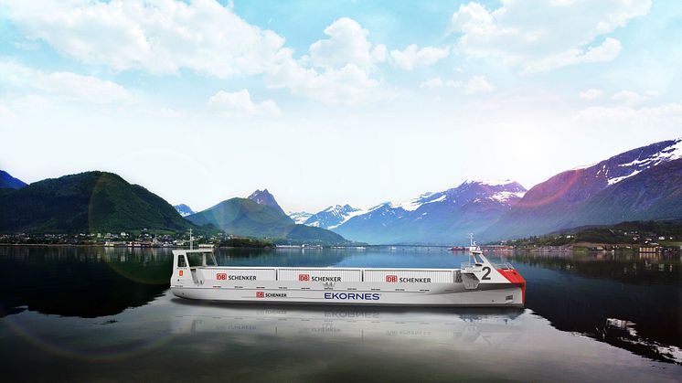 DB Schenker plans to run Zero-emission Autonomous Coastal Container Feeder for Ekornes AS in Norway