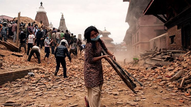 INDISKAs kunder Rundar Upp till förmån för Röda Korsets arbete i jordbävningsdrabbade Nepal