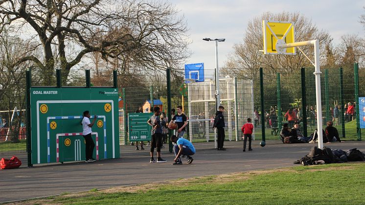 Playinnovation provide outdoor play and sports equipment to schools and multi-use games areas