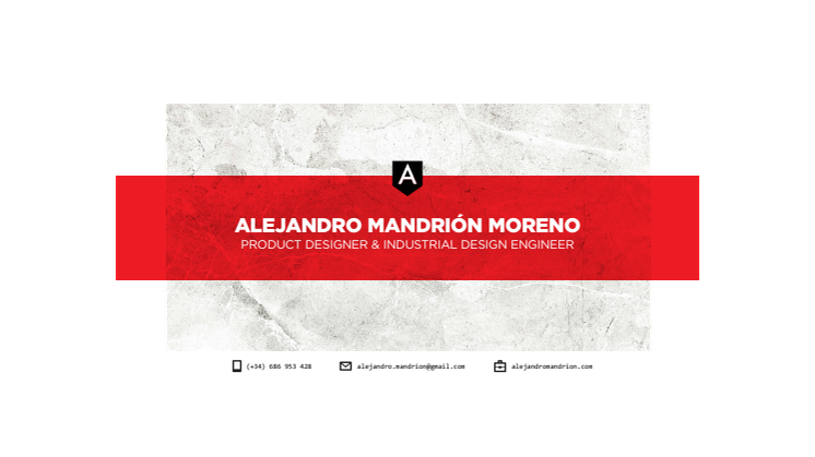 Portfolio, Alejandro Mandrión Moreno, Michael Treschow-stipendiat