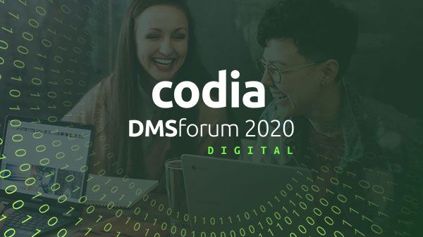 Das codia DMSforum findet in diesem Jahr online statt. Bild: codia Software GmbH