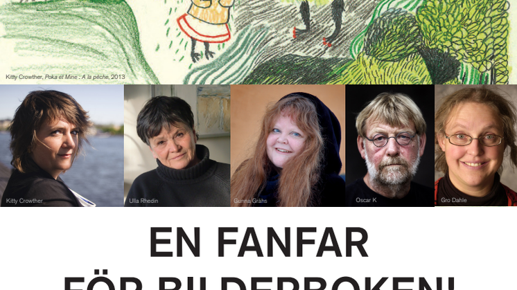 Nordiska Akvarellmuseet lanserar hyllningsbok om bilderboken som medium