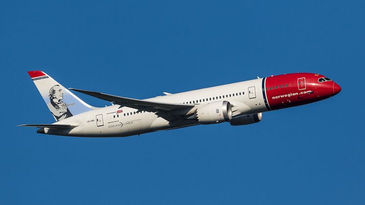 Norwegians EU-selskap får amerikansk flytillatelse
