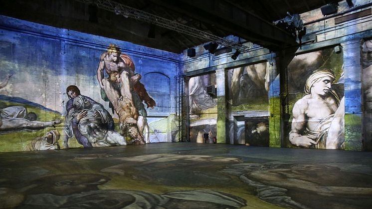 Blick in die Ausstellung „Leonardo da Vinci- Raffael- Michelangelo. Giganten der Renaissance“ (4)