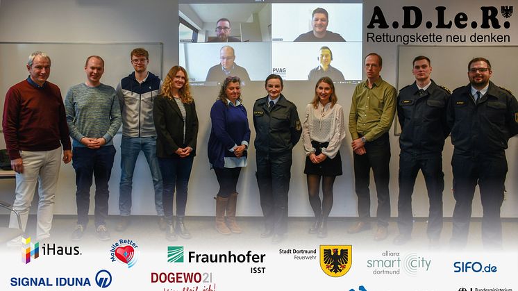 Das Projekt ADLeR ist jetzt in die Umsetzungsphase gestartet, um den Einsatz von Rettungskräften zu optimieren. Foto: Feuerwehr Dortmund