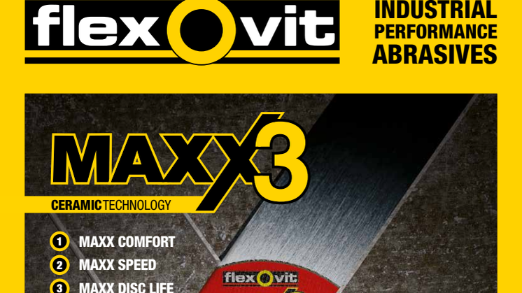 Flexovit Maxx3 katkaisulaikat - Esite