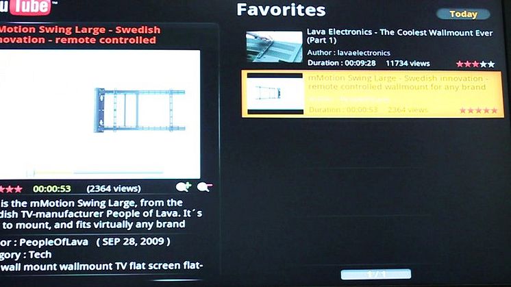 Scandinavia "Window to the World" World's first Android TV