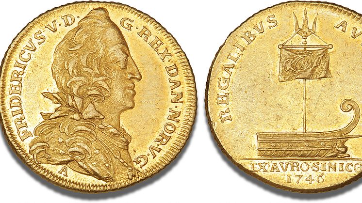 Danmark, 2 dukat 1746