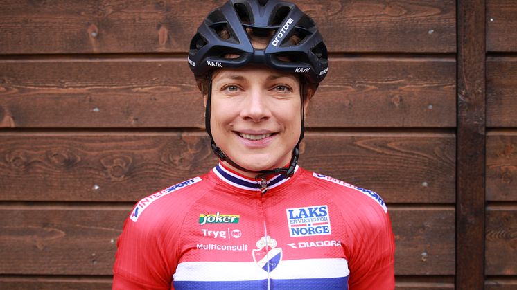 Vita Heine på sykkellandslaget 2017