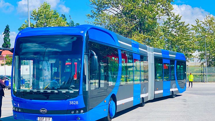 En första etapp av ”framtidens kollektivtrafik i Södertälje” färdig
