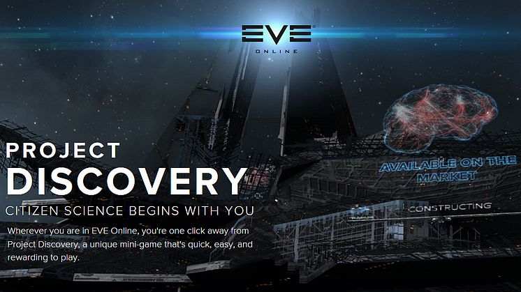 Proteinforskning från KTH och Scilifelab tar plats i datorspelet Eve Online.