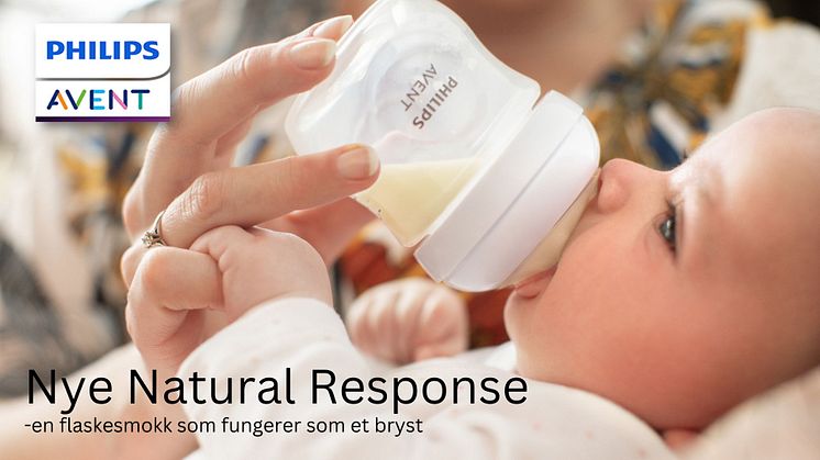 Philips Avent lanserer sin mest adaptive teknologi til nå. En flaskesmokk som støtter babyens individuelle drikkerytme.