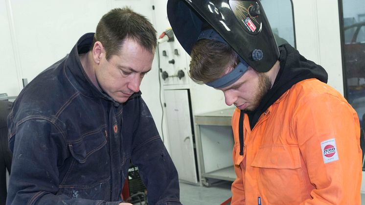 Apprentices in Action -  welding