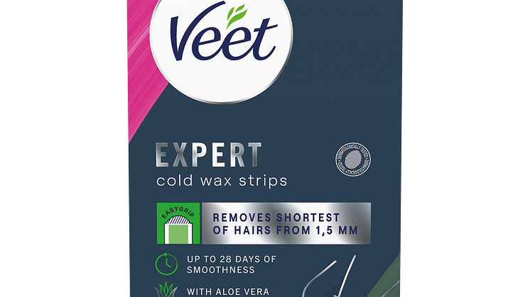 Veet Expert Cold Wax Strips Dry Skin