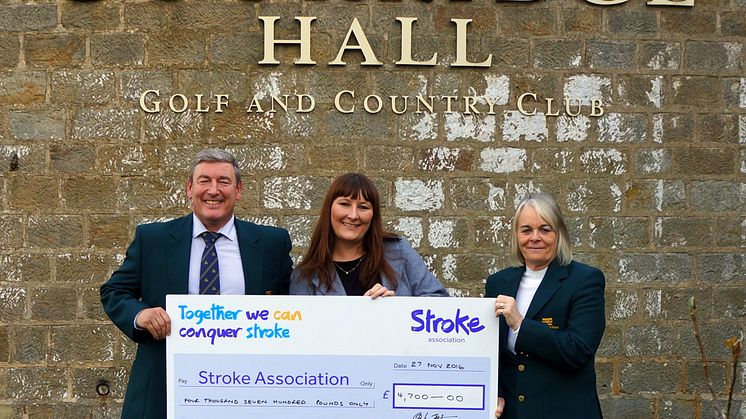 Cookridge Hall Golf Club tees off for the Stroke Association