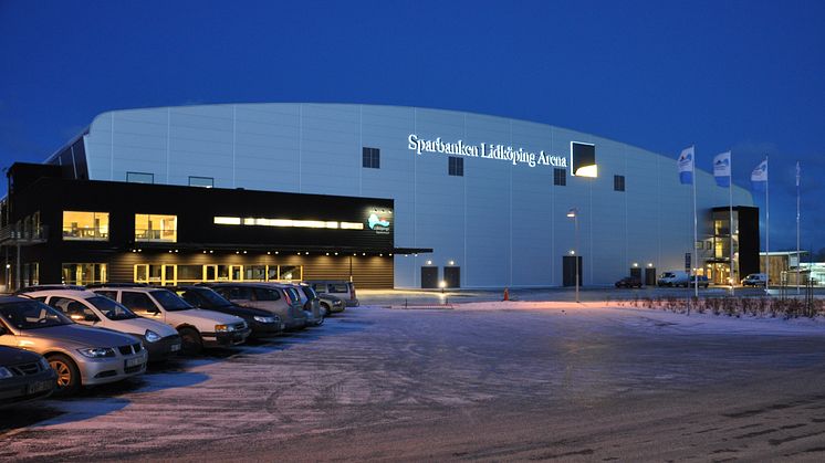 Sparbanken Lidköping Arena en av Sveriges allra största evenemangsarenor