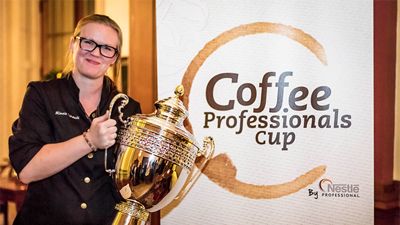 Minnie vann Coffee Professionals Cup!