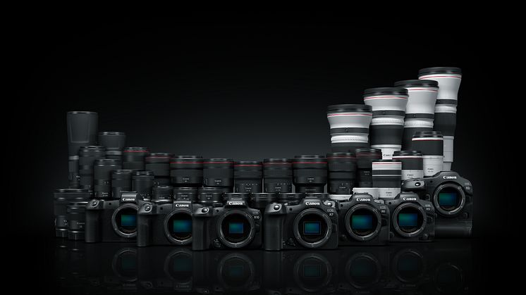 Canon lanserer i dag de første speilløse kameraene med APS-C-sensor i EOS R-systemet – EOS R7 og EOS R10 i tillegg to nye RF-S-objektiver.