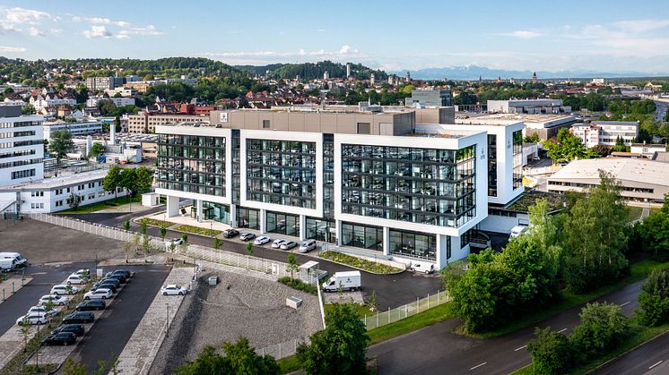 Foto Vetter Pharma. Neues Headquarter der Vetter Pharma-Fertigung GmbH & Co. KG in Ravensburg.